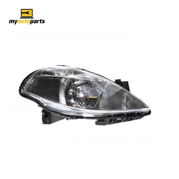 Halogen Head Lamp Drivers Side Certified Suits Nissan Tiida C11 2/2006 to 11/2009