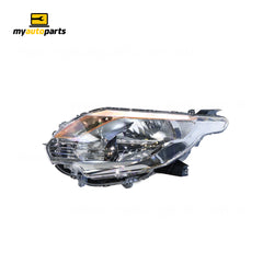 Halogen Head Lamp Passenger Side Genuine Suits Mitsubishi Triton MQ GLX 2015 to 2016