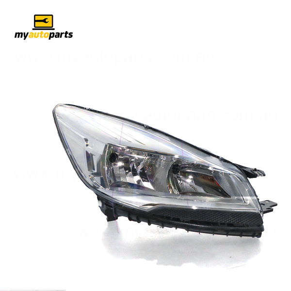 Halogen Head Lamp Drivers Side Genuine Suits Ford Kuga TF 2013 to 2016