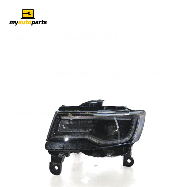 LED Head Lamp Passenger Side Genuine Suits Jeep Grand Cherokee SRT-8 WK 2/2011 to 3/2016