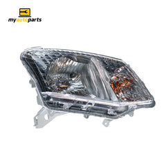 Head Lamp Drivers Side Genuine Suits Isuzu D-Max SX/EX 12DM 2012 to 2017