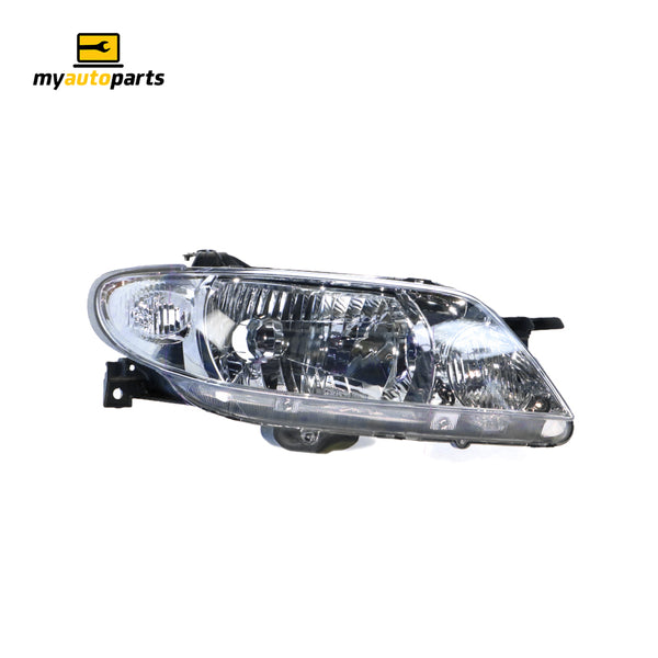 Head Lamp Drivers Side Genuine Suits Mazda 323 Protege/Astina BJ 2001 to 2004