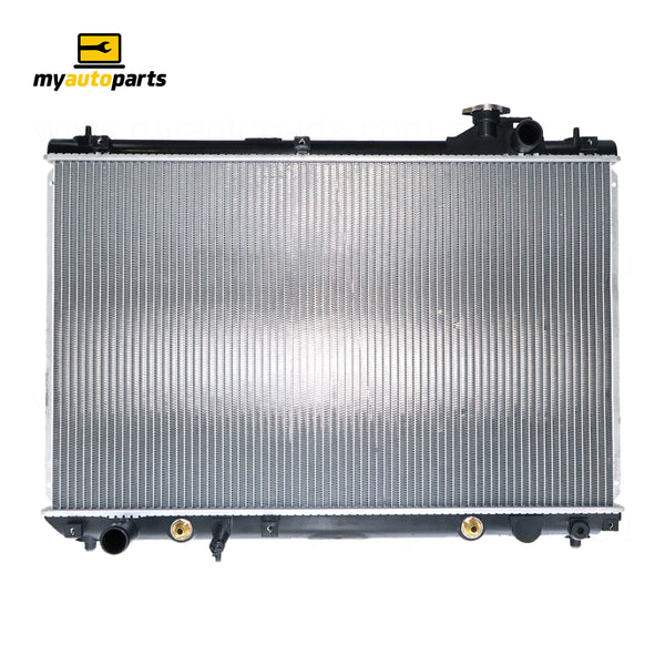 Radiator 33 mm 33 / Plastic Aluminium 450 x 728 x 26 mm Mauto 3.3 L 3MZFE Aftermarket Suits Toyota Kluger MCU28R 2003 to 2007