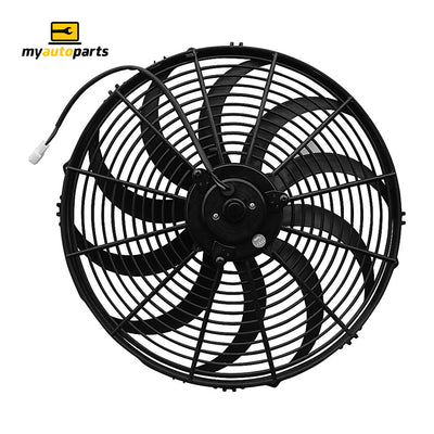 Universal Fan Assembly - 12V, 1364 CFM, 14", Skewed Blade Type