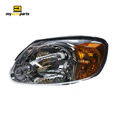 Head Lamp Passenger Side Certified Suits Hyundai Accent GL LC 5/2003 to 7/2003
