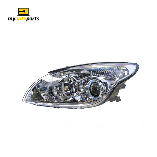 Head Lamp Passenger Side Certified Suits Hyundai i30 FD 1/2008 to 7/2009