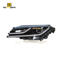 LED Head Lamp Passenger Side Genuine Suits Volkswagen Arteon 3H 2017 to 2021