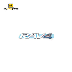 Tail Gate Emblem Genuine suits Toyota RAV4