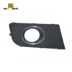 Chrome Front Bar Grille With Fog Light Mount Driver Side Genuine Suits Volkswagen Amarok 2H 2/2011 to 6/2013