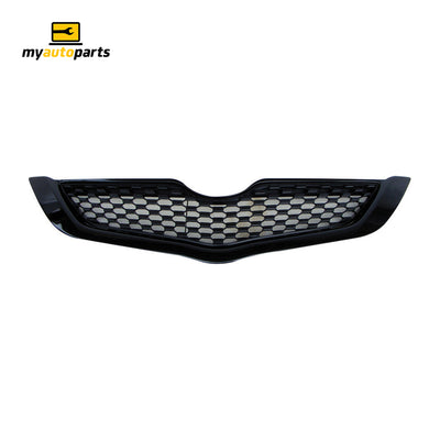Black Grille Genuine Suits Toyota Yaris NCP93R Sedan 2008 to 2016