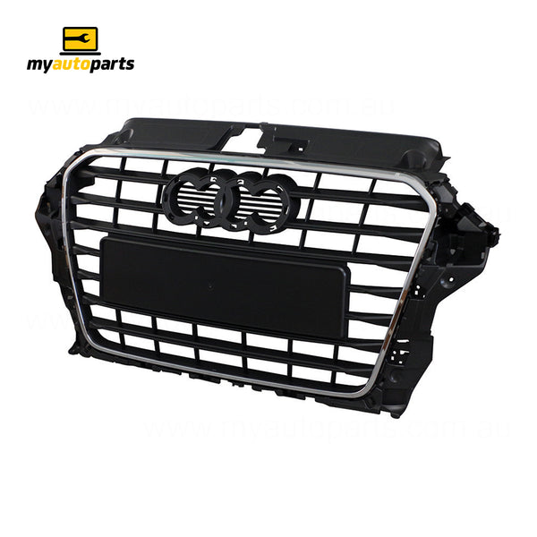 Grey Grille Aftermarket Suits Audi A3 8V Hatch 2013 to 2016