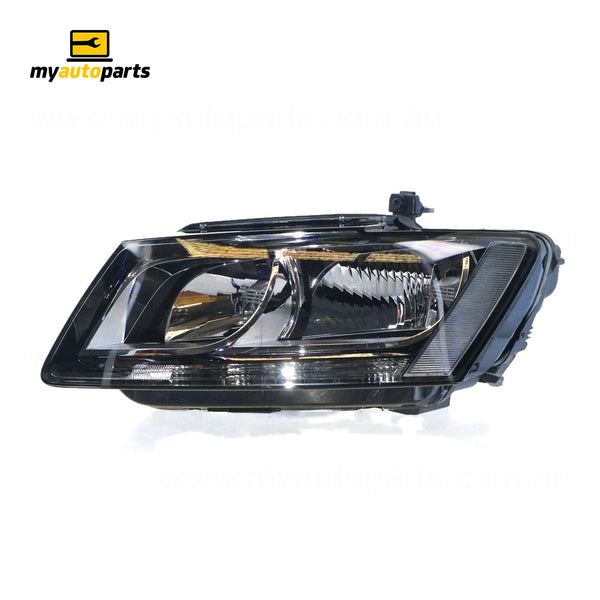 Halogen Head Lamp Passenger Side OES Suits Audi Q5 8R 12/2012 to 2/2017