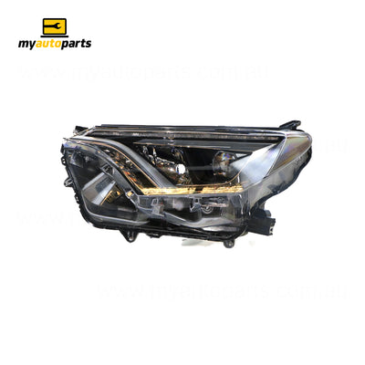 LED Head Lamp Passenger Side Genuine suits Toyota RAV4 2015 to 2019