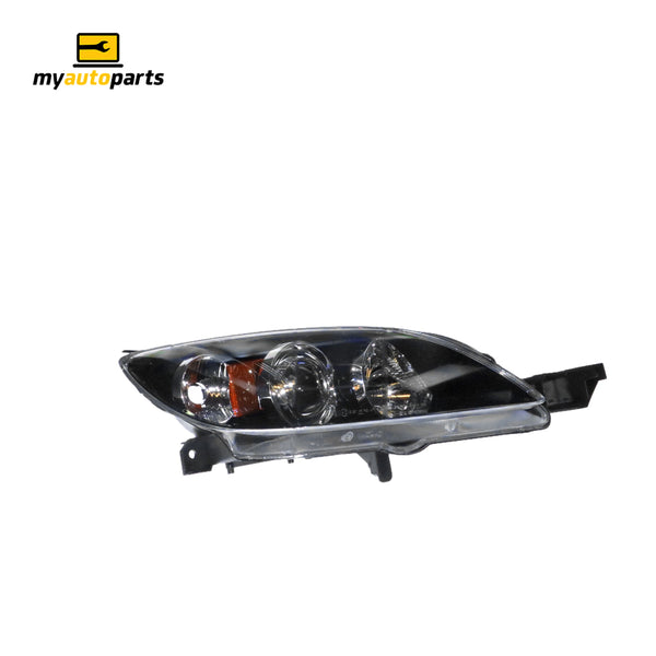 Head Lamp Drivers Side Certified Suits Mazda 3 BK Hatch 2004 to 2009