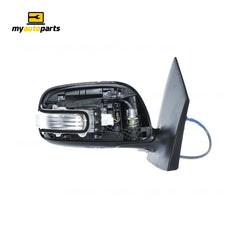 Door Mirror Electric With Indicator Drivers Side Genuine Suits Toyota Yaris NCP93R 2008 to 2016