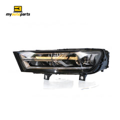 Head Lamp Passenger Side Genuine Suits Audi Q7 4M 2015 to 2021