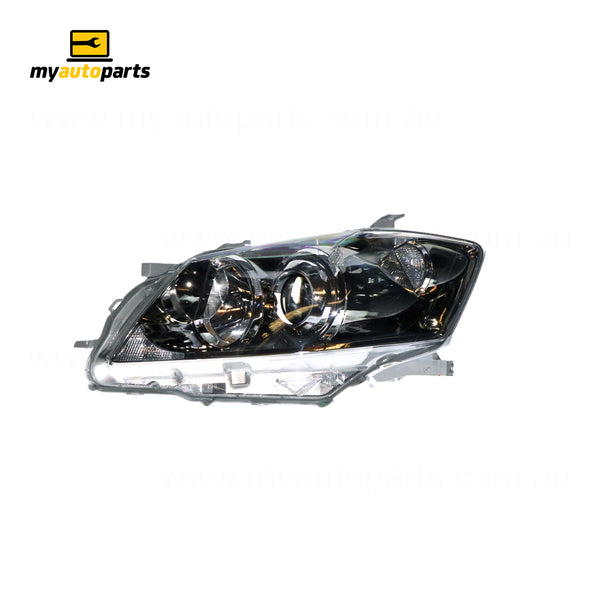 Halogen Electric Adjust Head Lamp Passenger Side Genuine suits Toyota Aurion GSV40R 2006 to 2009