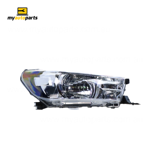 Head Lamp Drivers Side Certified suits Toyota Hilux 2015 On
