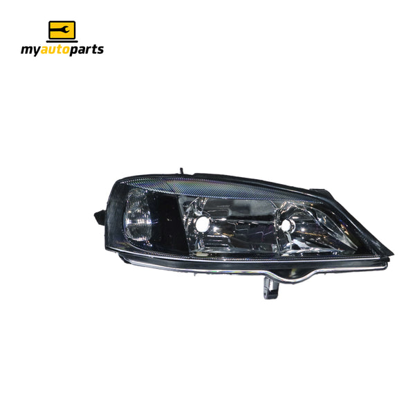 Head Lamp Drivers Side Certified Suits Holden Astra TS 1998 to 2006