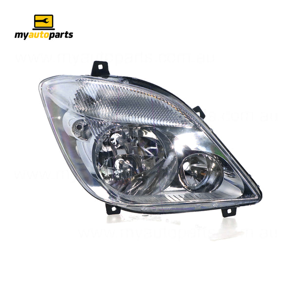 Halogen Head Lamp Drivers Side Certified Suits Mercedes-Benz Sprinter Fitted With Fog Lights 2006 to 2013