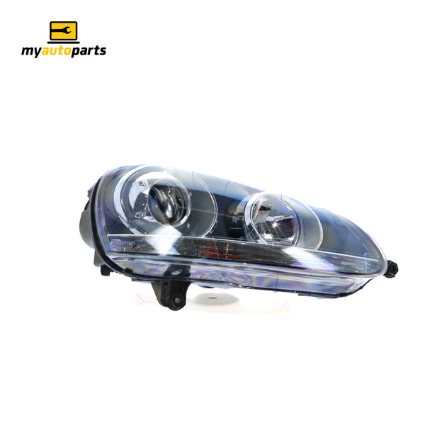 Xenon Head Lamp Drivers Side OES suits Volkswagen Golf/Jetta 2006 to 2011