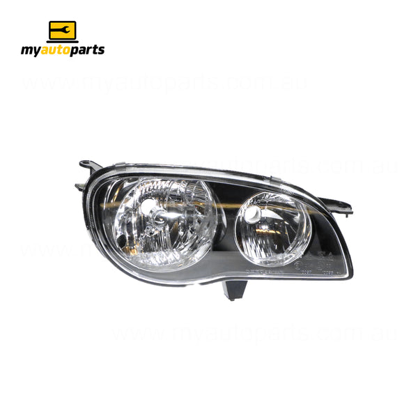 Head Lamp Drivers Side Certified Suits Toyota Corolla AE112R 1999 to 2001