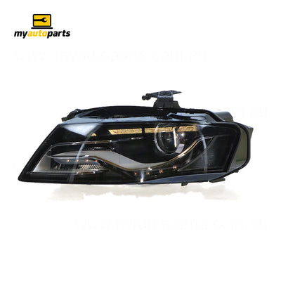 Bi-Xenon Head Lamp Passenger Side Genuine Suits Audi A4 B8 4/2008 to 5/2012
