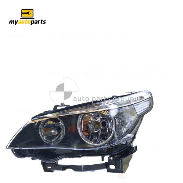 Halogen Head Lamp Passenger Side Certified Suits BMW 5 Series E60/E61 2003 to 2007