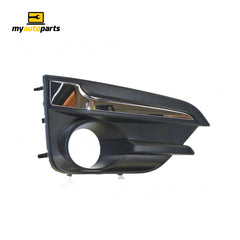 Front Bar Grille With Fog Light Mount Driver Side Genuine suits Subaru Impreza Impreza Hatch GT/Sedan GK 12/2016 On