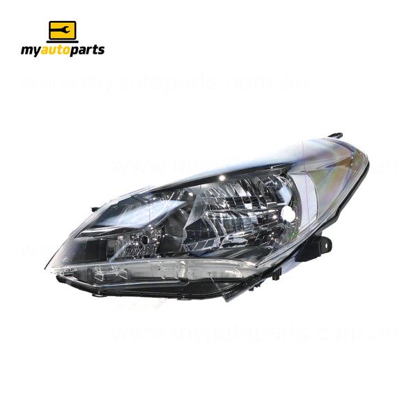 Head Lamp Passenger Side Genuine suits Toyota Yaris NCP130 Series 2014 to 2017