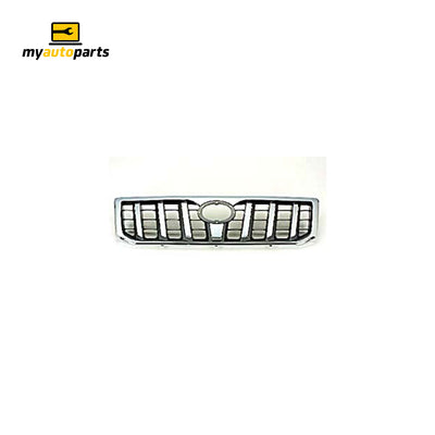 Chrome Grille Aftermarket suits Toyota Prado 120 Series GLX/VX/Grande 9/2002 to 7/2009