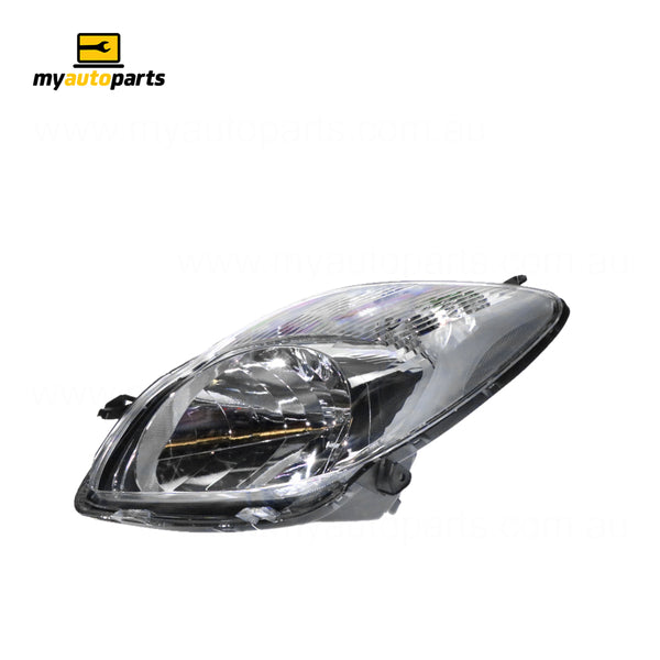 Head Lamp Passenger Side Genuine suits Toyota Yaris 2008 to 2011