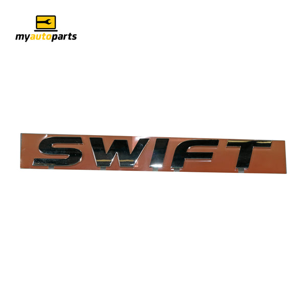 Tail Gate Emblem Genuine suits Suzuki Swift