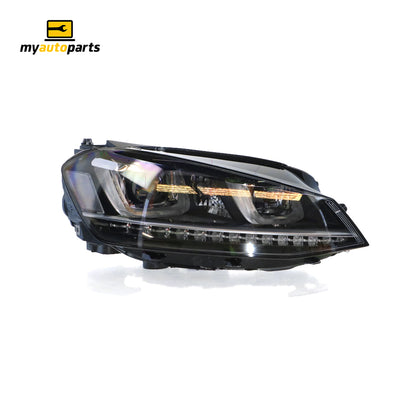 Xenon Head Lamp Drivers Side Genuine Suits Volkswagen Golf R MK 7 4/2014 to 7/2017