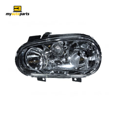 Halogen Electric Adjust Head Lamp Passenger Side Certified Suits Volkswagen Golf 1J 1998 to 2004