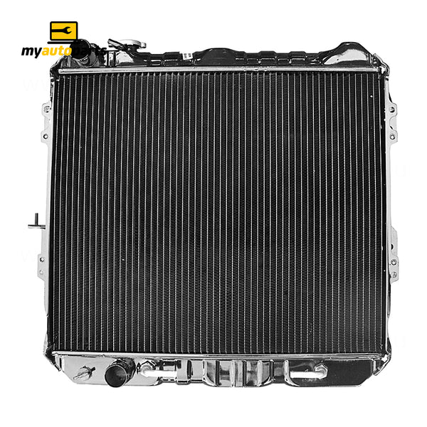 Radiator Aftermarket suits Toyota Hilux 2L 4 Cylinder Diesel Engine Automatic 1983 to 1997