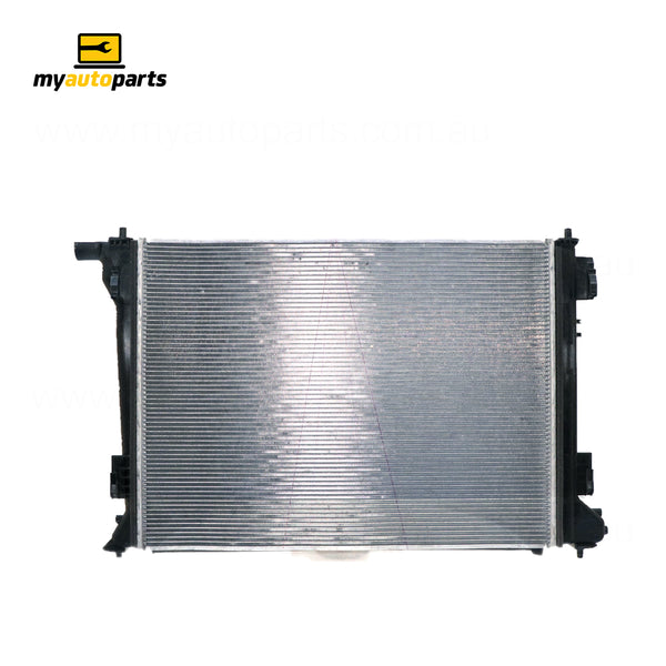 Radiator 35 / 35 mm Plastic Aluminium 640 x 485 x 15 mm Manual 2.0 L G4NC Suits Hyundai Tucson TL 2015 to 2021