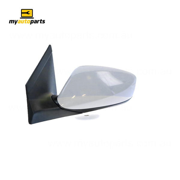 White Door Mirror, Electric Heated and Without Indicators, Passenger Side Genuine suits Hyundai i30 2012 to 2017
