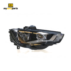 Head Lamp Drivers Side OES suits Audi A3/S3 8V 2013 to 2016