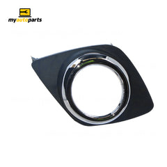 Front Bar Grille With Fog Light Mount Passenger Side Aftermarket Suits Toyota RAV4 8/2008 to 12/2012