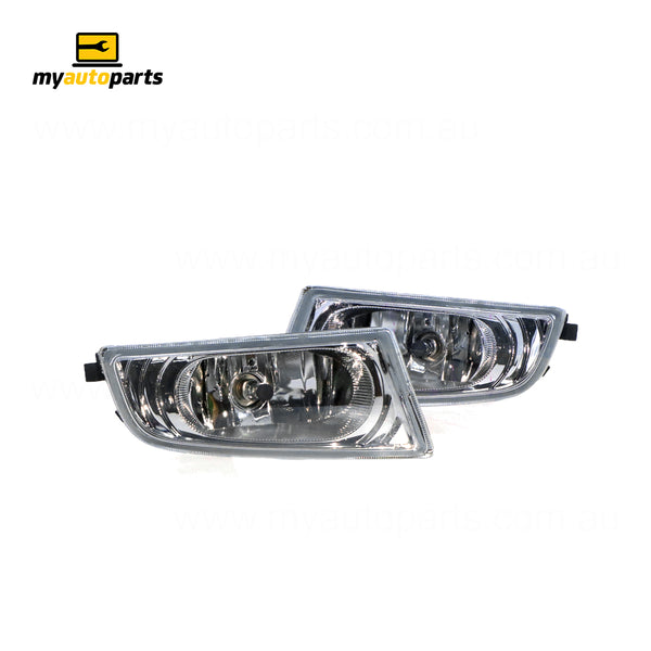 Fog Lamp Pair Aftermarket Suits Honda Civic 8th Generation FD 2006 to 2008