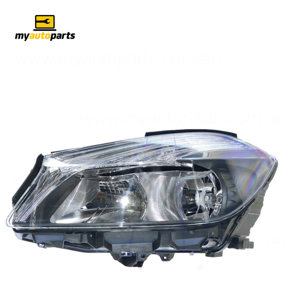 Halogen Electric Adjust Head Lamp Drivers Side OES Suits Mercedes-Benz A Class W176 2015 to 2018