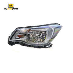 Halogen Head Lamp Passenger Side Genuine suits Subaru Forester SJ 2016 to 2018