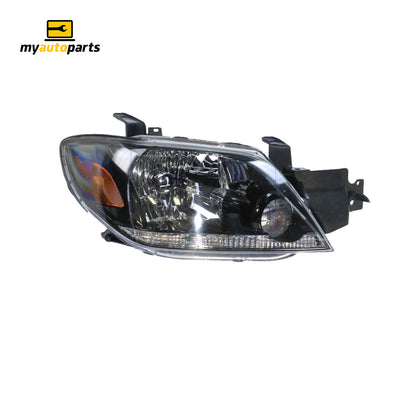Head Lamp Drivers Side Genuine Suits Mitsubishi Outlander ZE 2002 to 2004