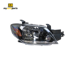 Head Lamp Drivers Side Genuine Suits Mitsubishi Outlander ZE 2002 to 2004