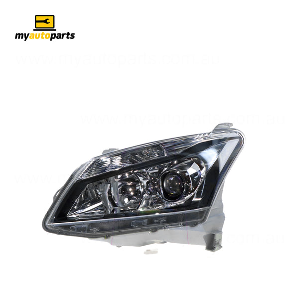 Halogen Manual Adjust Head Lamp Passenger Side Genuine Suits Isuzu MU-X UCR/UCS 2013 to 2017