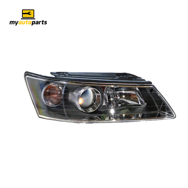 Head Lamp Drivers Side Genuine Suits Hyundai Sonata NF 6/2005 to 6/2008