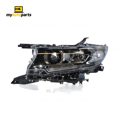Bi-LED Head Lamp Passenger Side Genuine suits Toyota Prado GDJ150R 2017 On