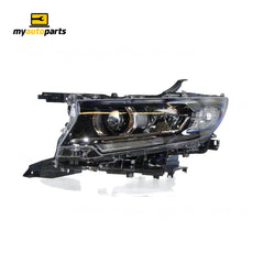 Bi-LED Head Lamp Passenger Side Genuine suits Toyota Prado GDJ150R 2017 On