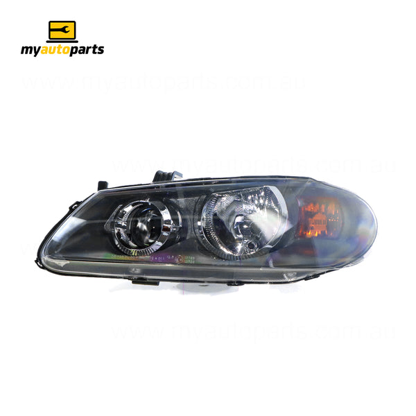 Grey Head Lamp Passenger Side Certified Suits Nissan Pulsar N16 9/2002 to 1/2006